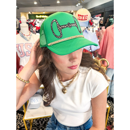 Green Bit Foam Hat