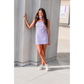 Dot and Denim Dress