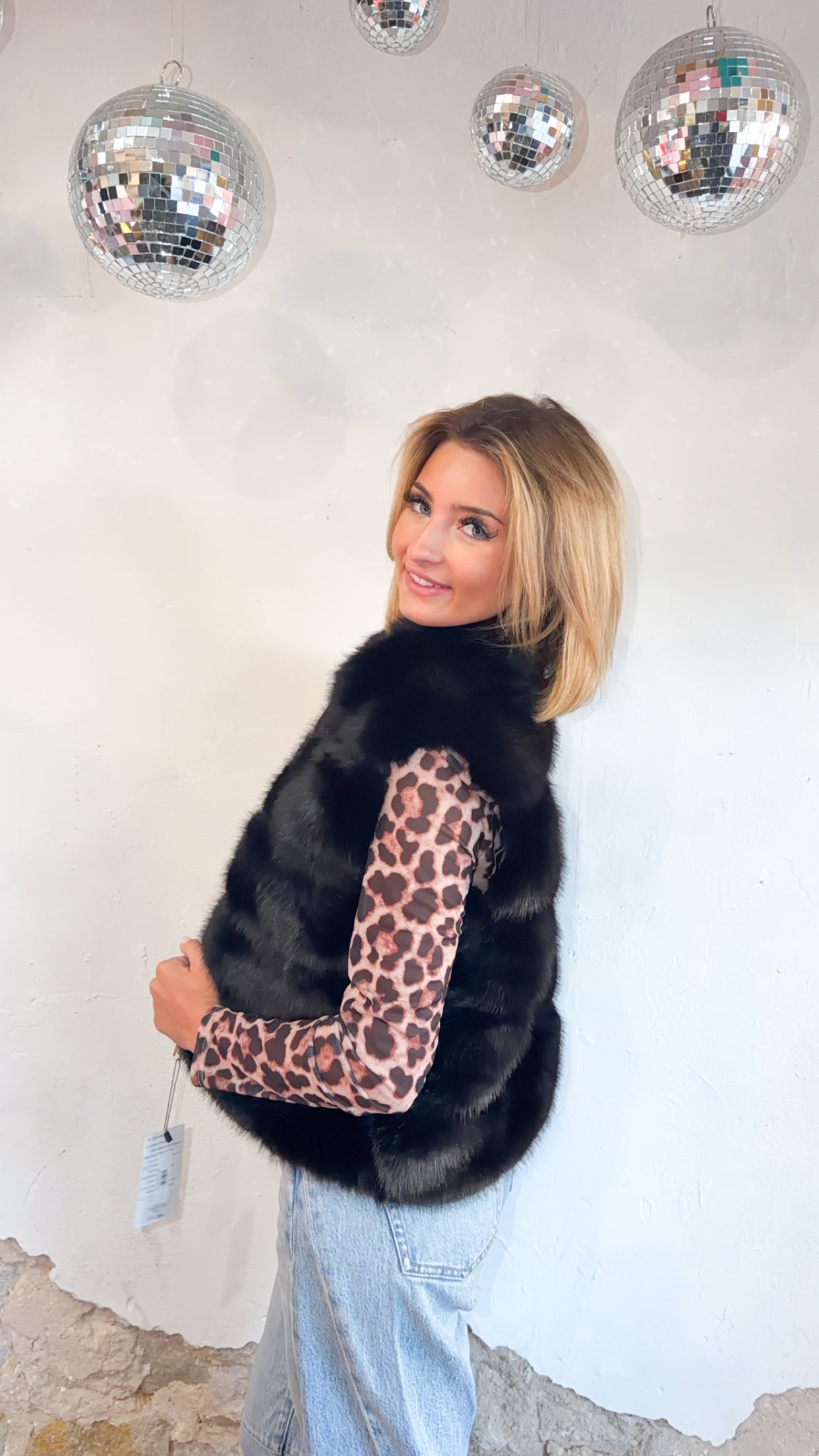 Midnight Velvet Vest