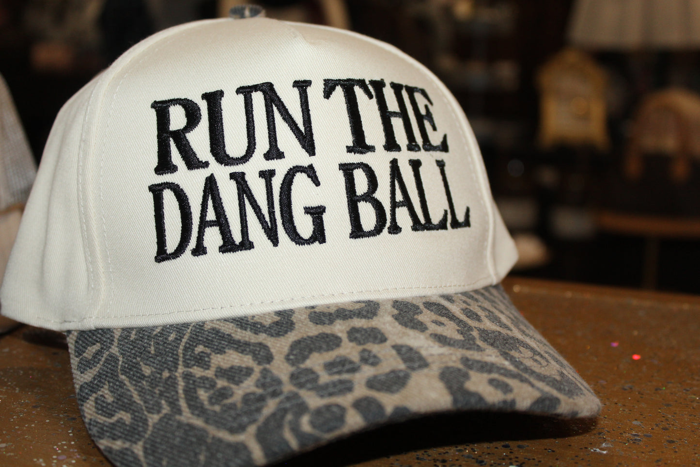 Run The Dang Ball - Fabric Hat