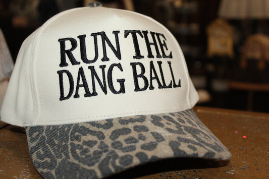 Run The Dang Ball - Fabric Hat