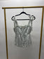 Striped Puff Babydoll Top
