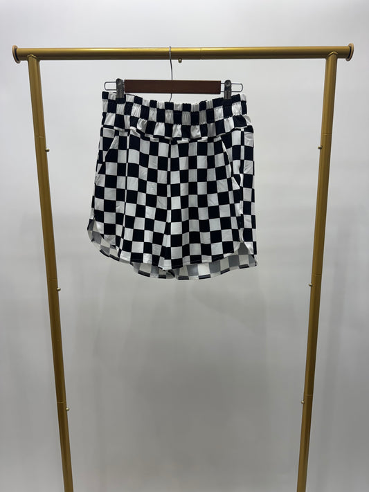 Checkered Shorts