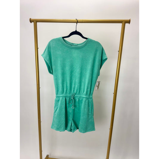 Teal Romper