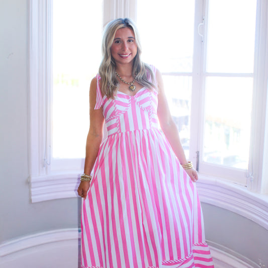 The Lovergirl Stripe Maxi