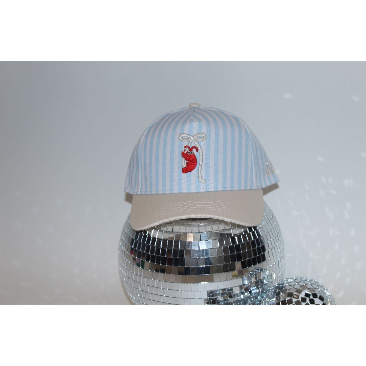 Crawfish Bow Fabric Hat