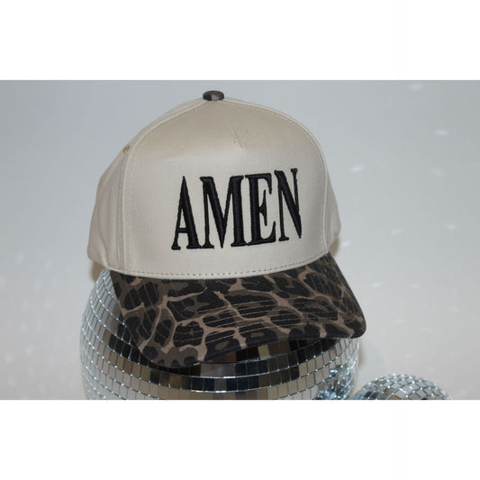 Amen Fabric Hat