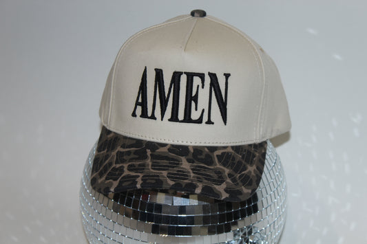 Amen Fabric Hat