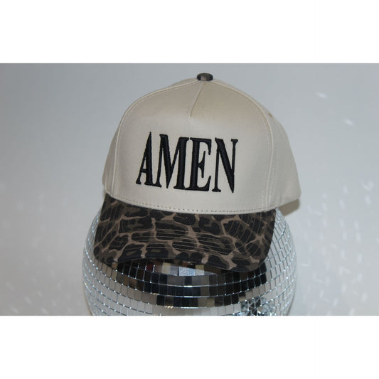 Amen Fabric Hat