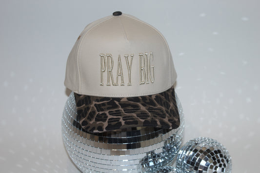 Pray Big Fabric Hat