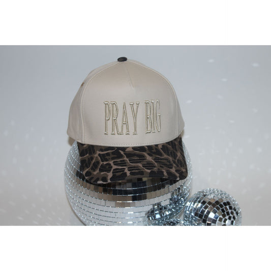 Pray Big Fabric Hat