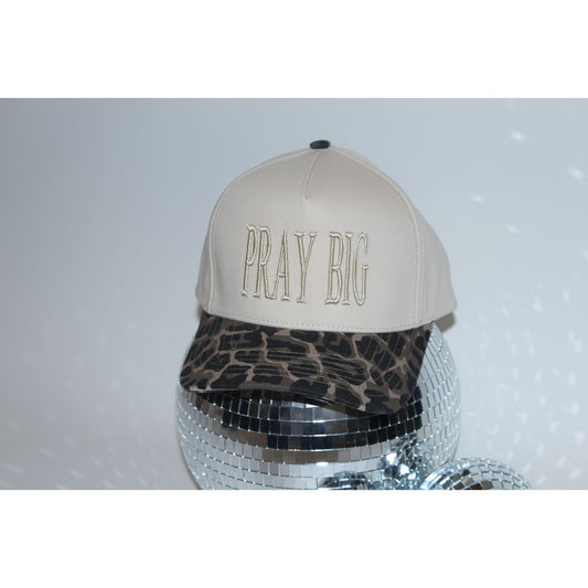 Pray Big Fabric Hat