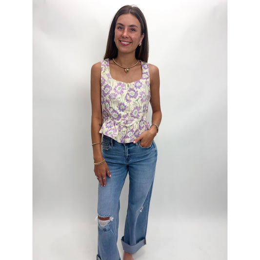 The Eloise Flower Top