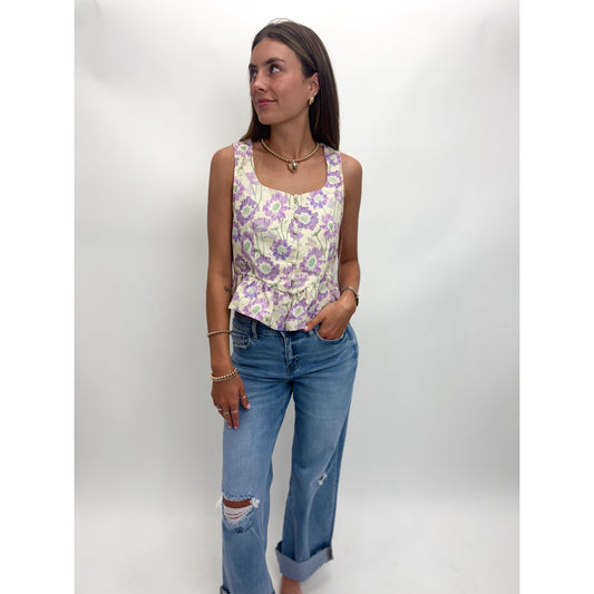 The Eloise Flower Top
