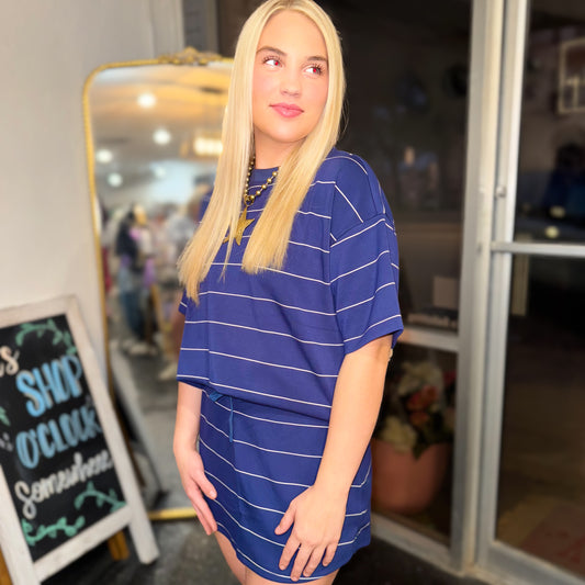 Navy Breeze Two-Piece