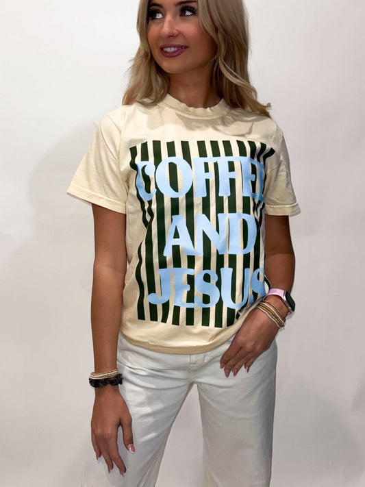 “Coffee & Jesus” Tee
