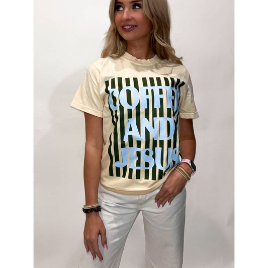 “Coffee & Jesus” Tee