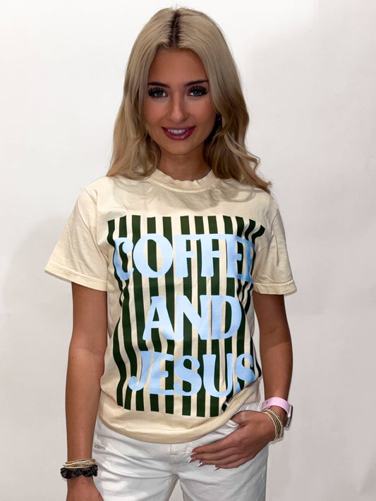 “Coffee & Jesus” Tee