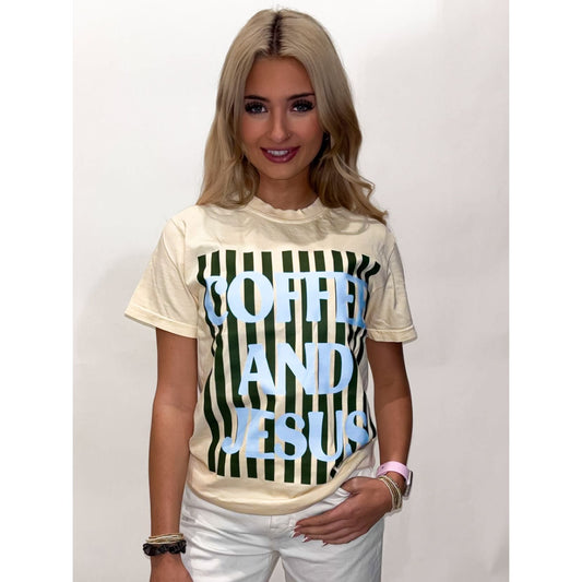 “Coffee & Jesus” Tee