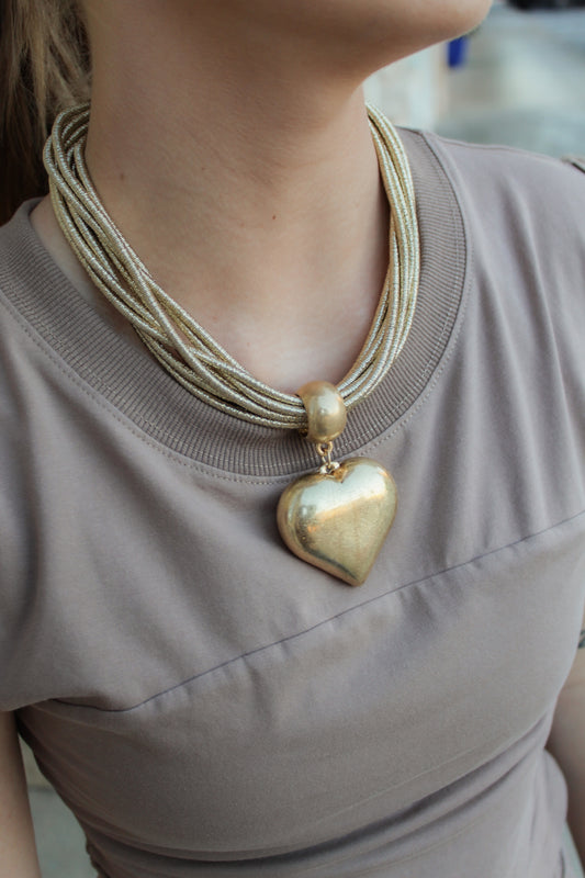 Tied To You Heart Necklace