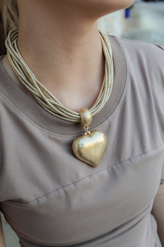 Tied To You Heart Necklace