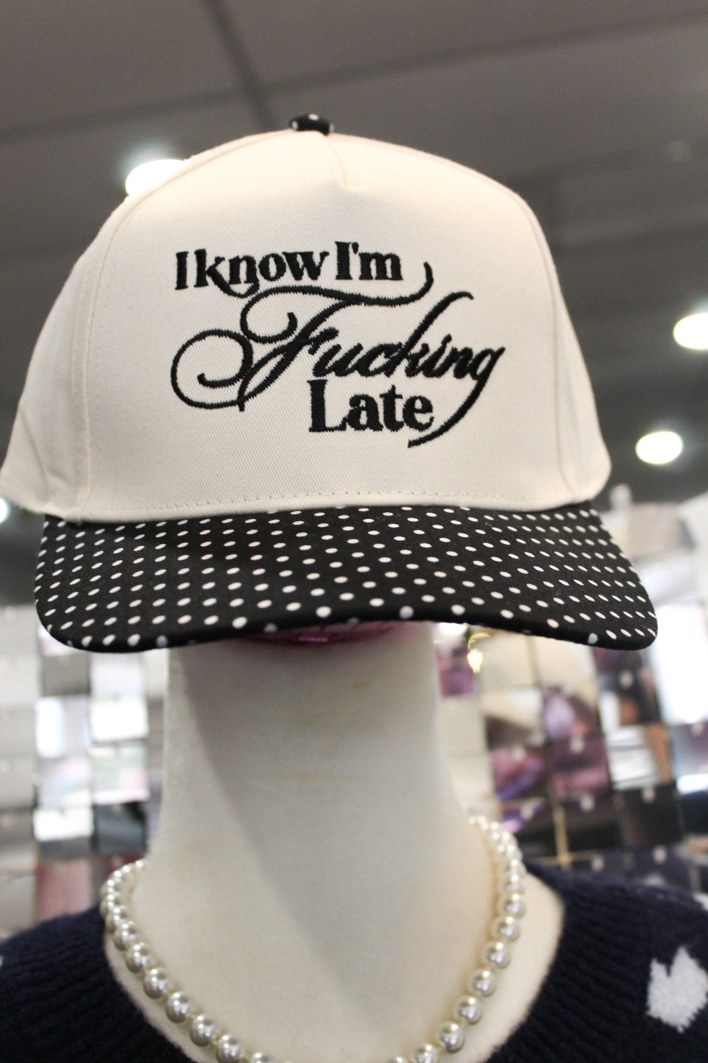 I know I’m late Fabric Hat