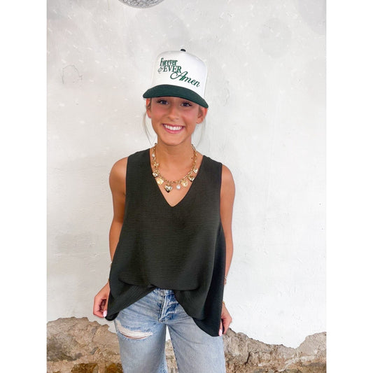The Olive Breeze Tank